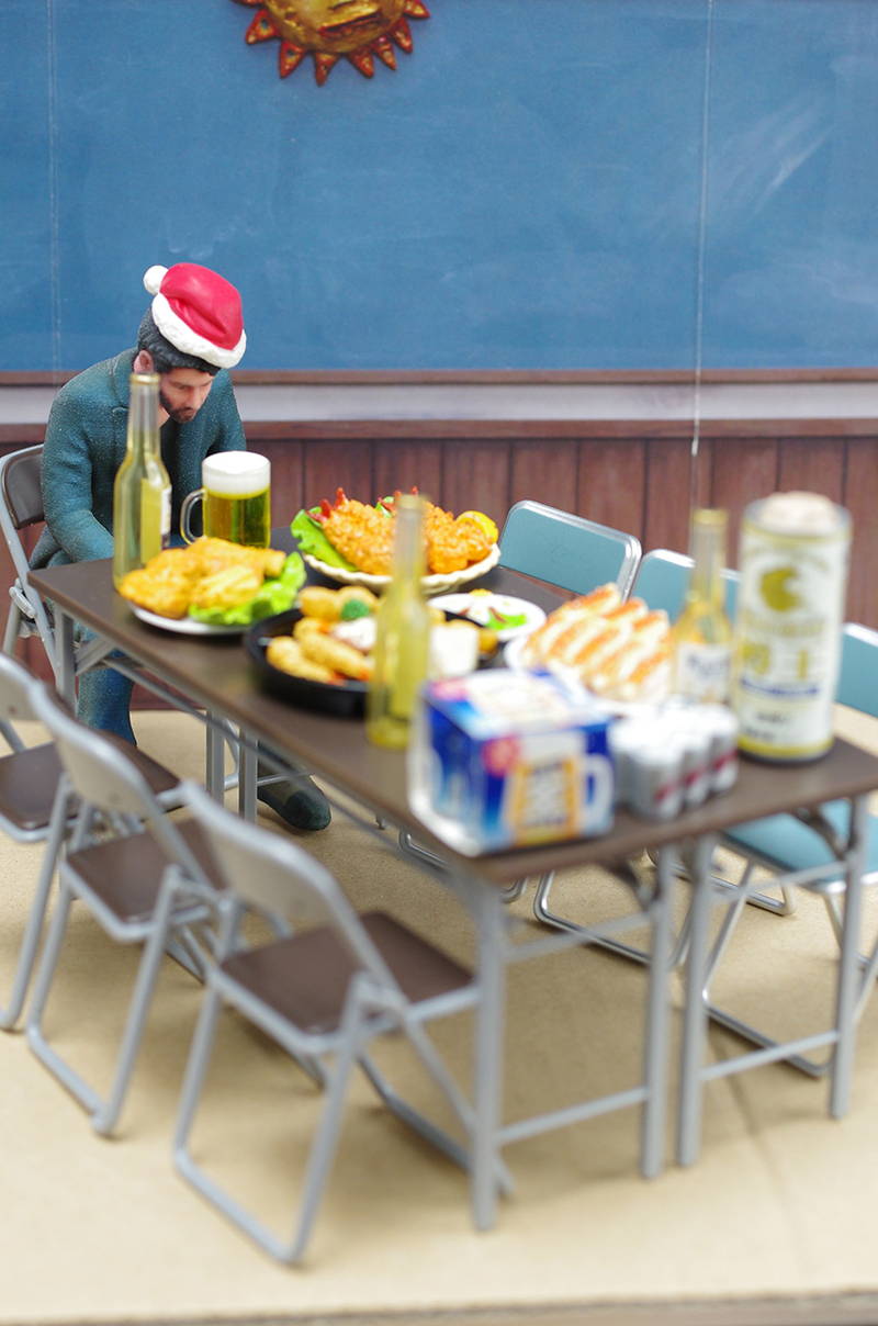 Illustration for article titled Depressed Keanu Reeves Figure Has Adventures